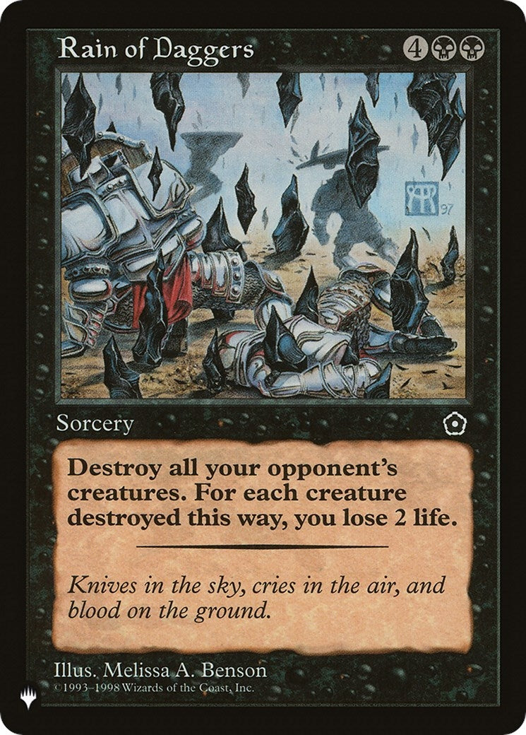 Rain of Daggers (85) [LIST]