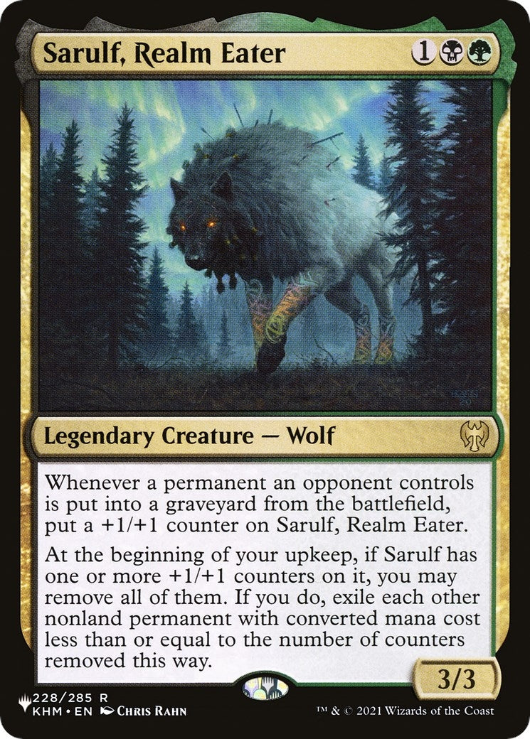 Sarulf Realm Eater (228) [LIST]