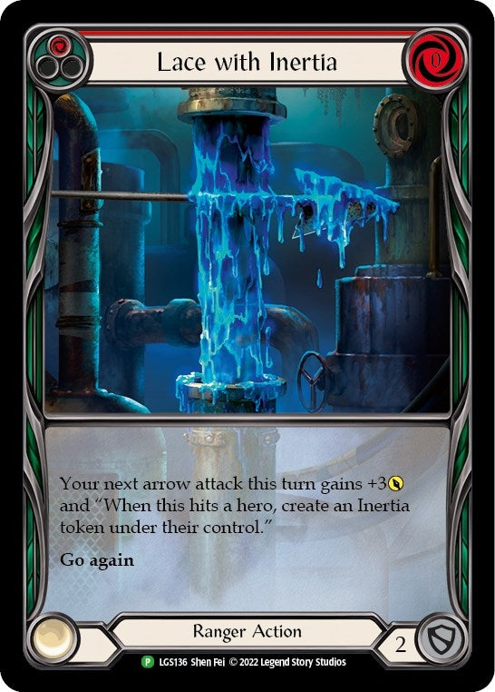 Image for Lace with Inertia (Red) [Flesh and Blood: Promo Cards]