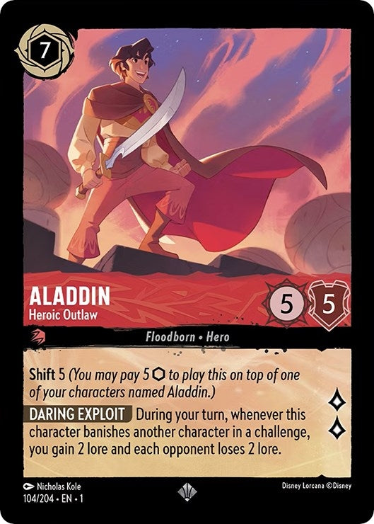 Aladdin Heroic Outlaw (104/204) [1]