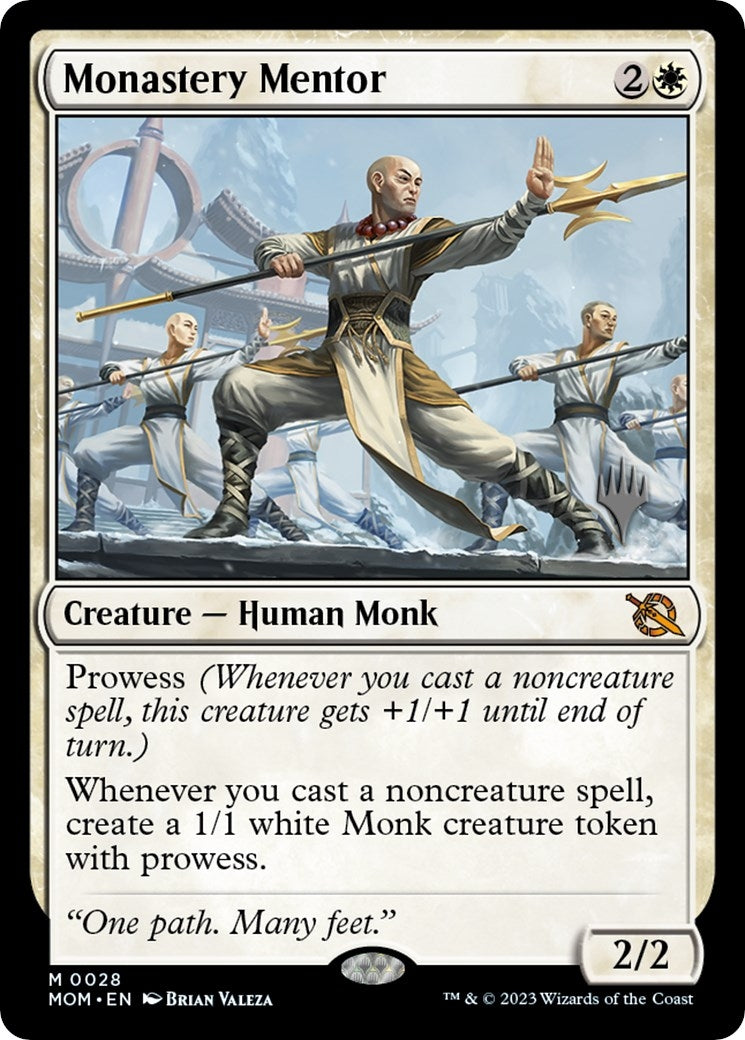 Monastery Mentor (Promo Pack) [March of the Machine Promos]