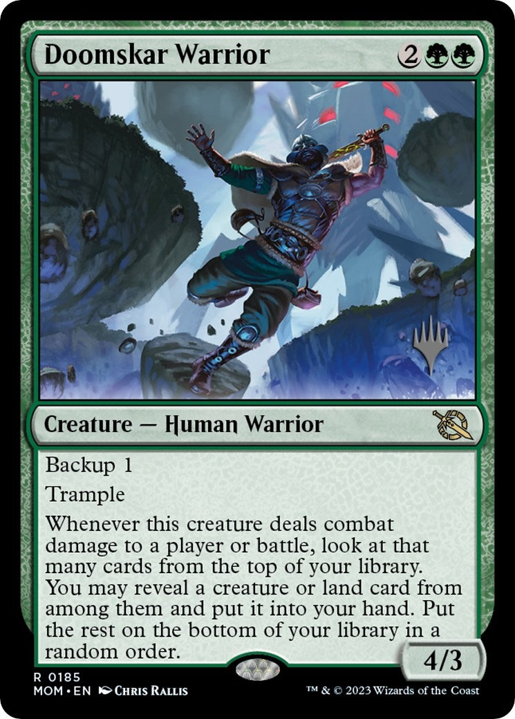 Doomskar Warrior (185) [PPMOM]