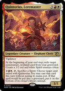 Quintorius, Loremaster (Promo Pack) [March of the Machine Promos]