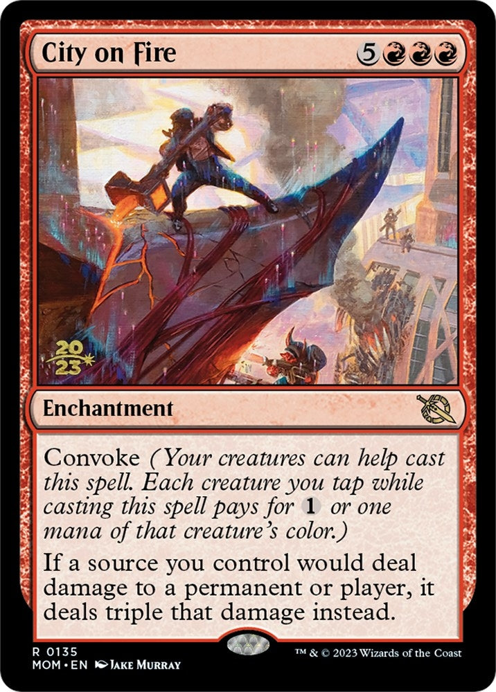 City on Fire [March of the Machine Prerelease Promos]