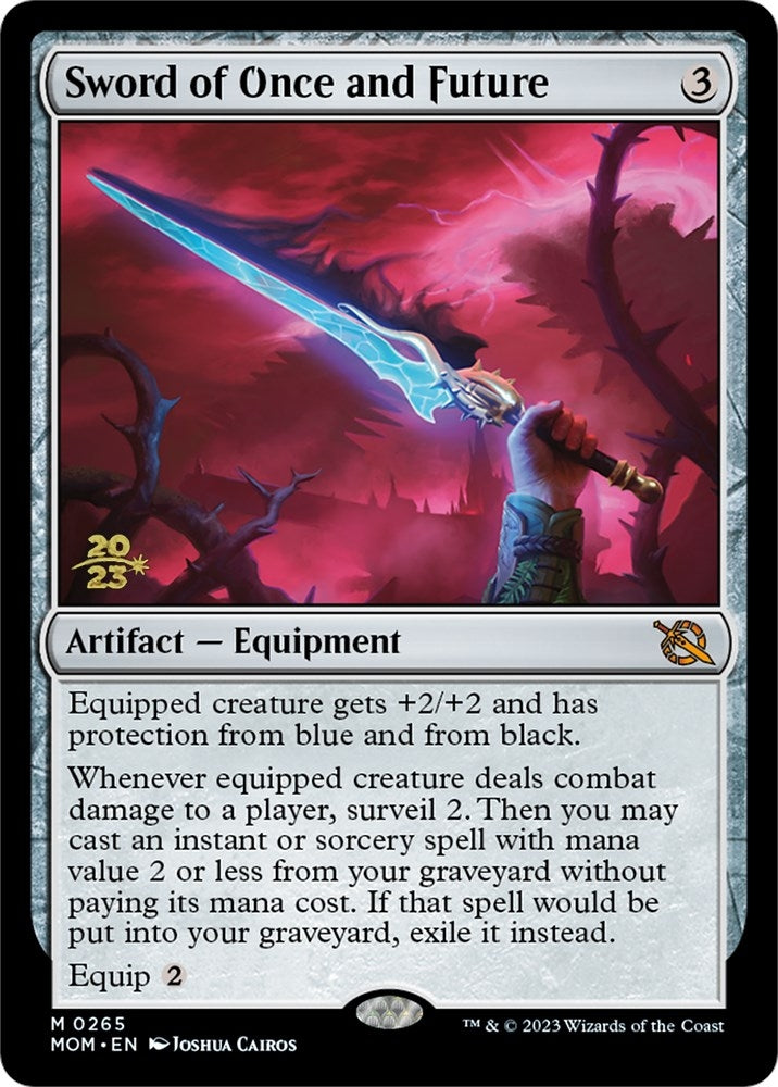 Sword of Once and Future [March of the Machine Prerelease Promos]