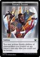 Emblem Teferis Talent Phyrexian Myr Double Sided Token (44 // 1) [MOC]