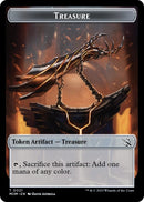 Treasure 0021 Phyrexian Hydra 0011 Double Sided Token (21 // 11) [MOM]