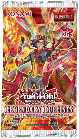 Legendary Duelists Soulburning Volcano Booster Pack 1st Edition [LD10]