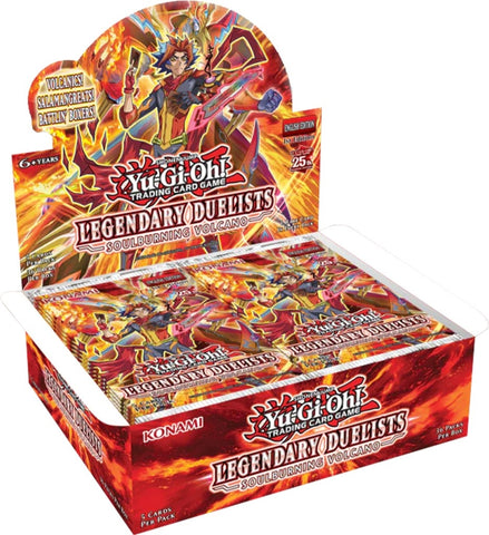 Legendary Duelists Soulburning Volcano Booster Box 1st Edition [LD10]