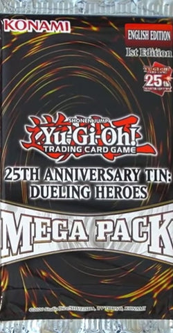 25th Anniversary Tin Dueling Heroes Mega Pack [TN23]