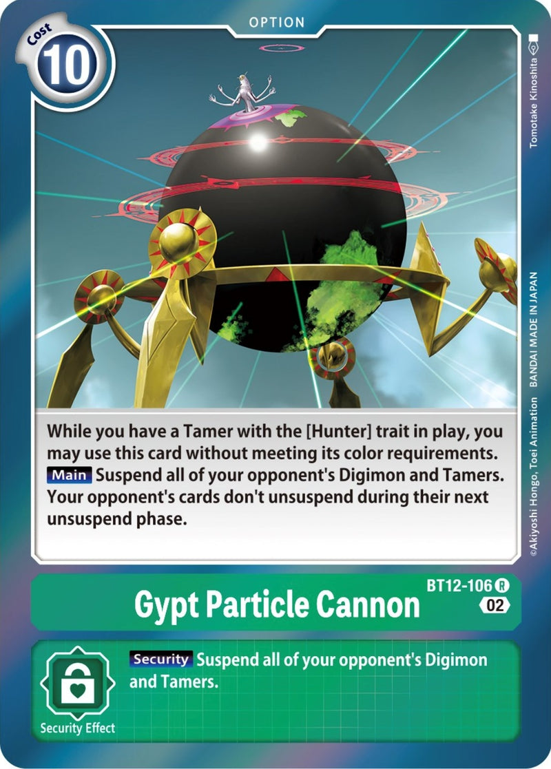 Image for Gypt Particle Cannon [Across Time]