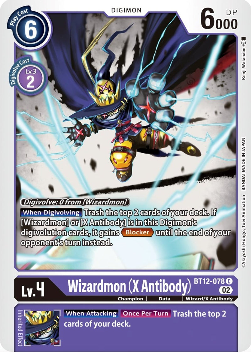 Image for Wizardmon (X Antibody) [Across Time]