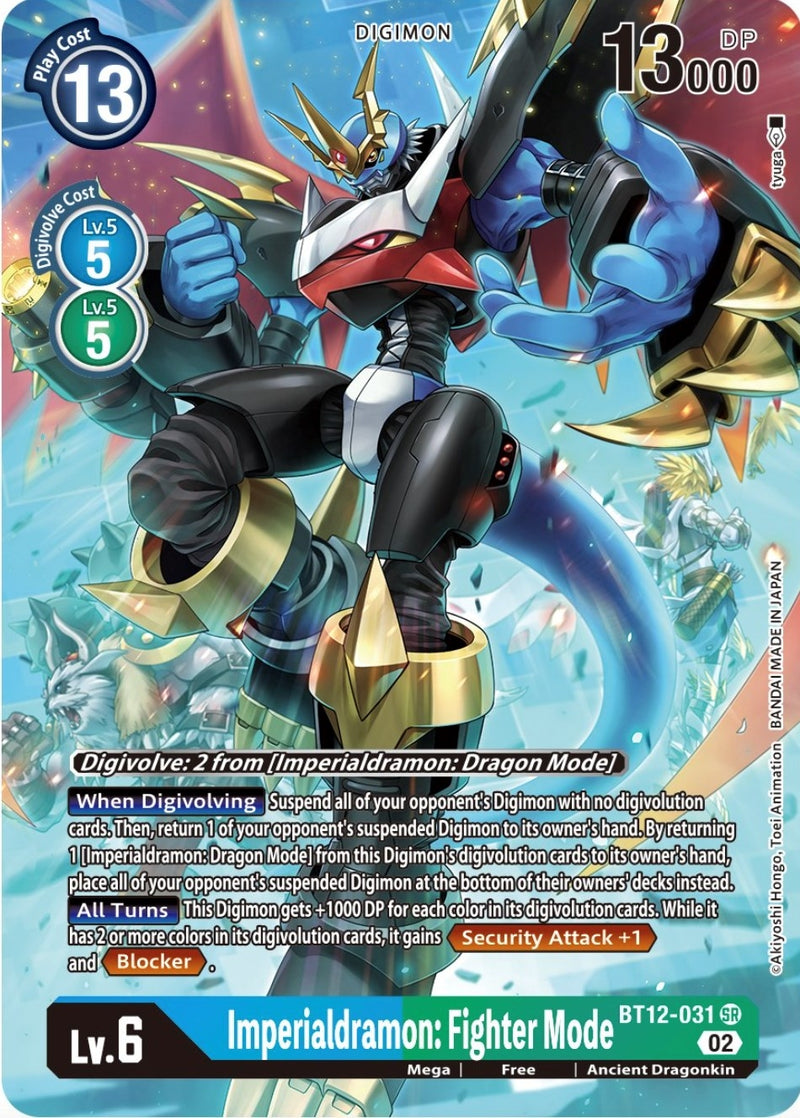 Image for Imperialdramon: Fighter Mode (Alternate Art) [Across Time]