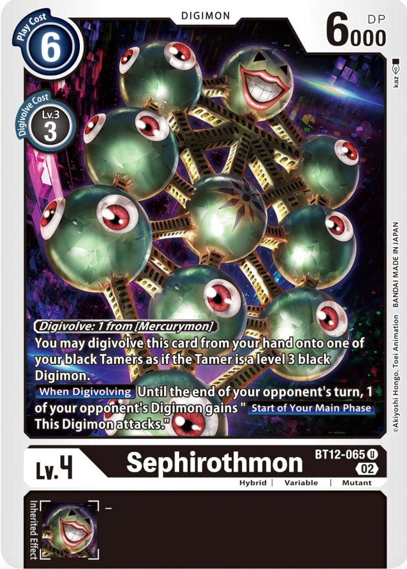 Image for Sephirothmon [Across Time]