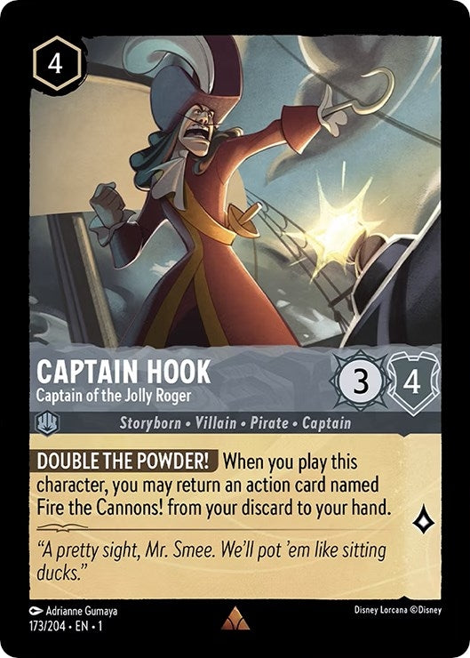 Captain Hook Captain of the Jolly Roger (173/204) [1]