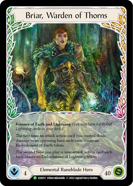 Image for Briar // Briar, Warden of Thorns [Flesh and Blood: Promo Cards]