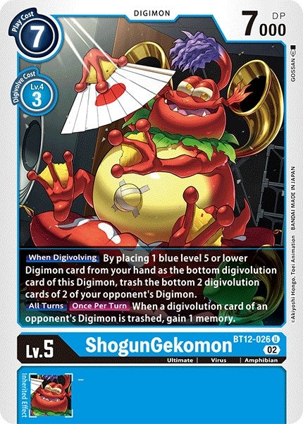 Image for ShogunGekomon [Across Time]