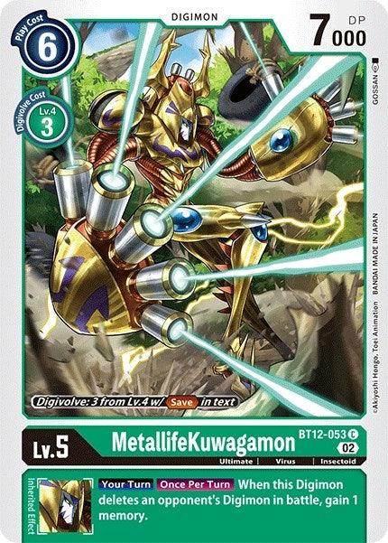 Image for MetallifeKuwagamon [Across Time]