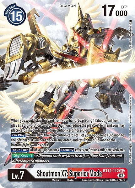 Image for Shoutmon X7: Superior Mode (Alternate Art) [Across Time]