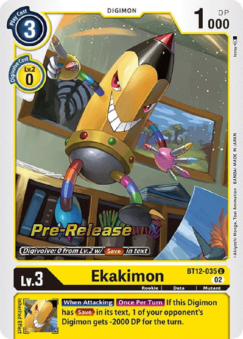 Image for Ekakimon [Across Time Pre-Release Cards]