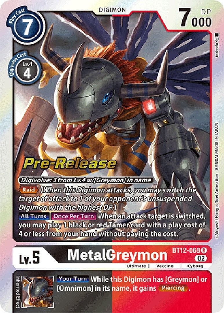 Image for MetalGreymon [Across Time Pre-Release Cards]