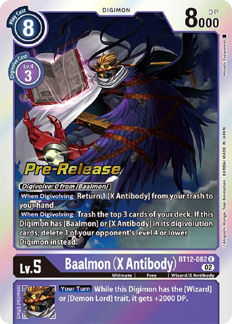 Image for Baalmon (X Antibody) [Across Time Pre-Release Cards]