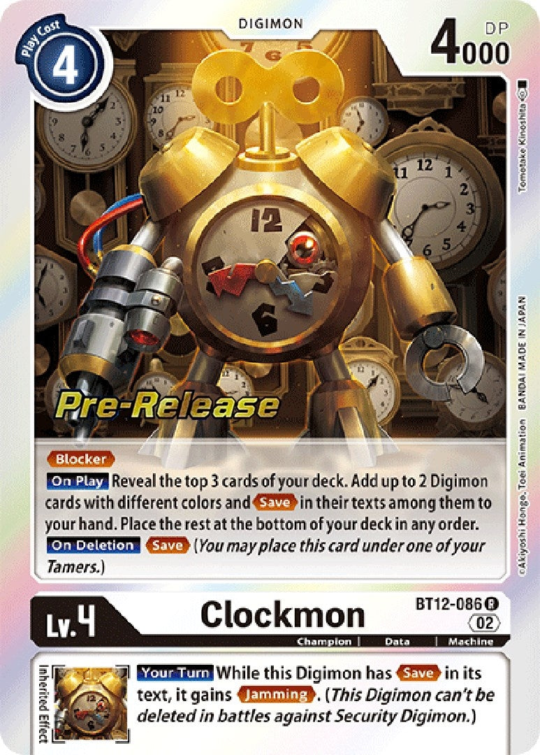 Image for Clockmon [Across Time Pre-Release Cards]
