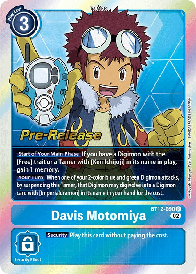 Image for Davis Motomiya [Across Time Pre-Release Cards]