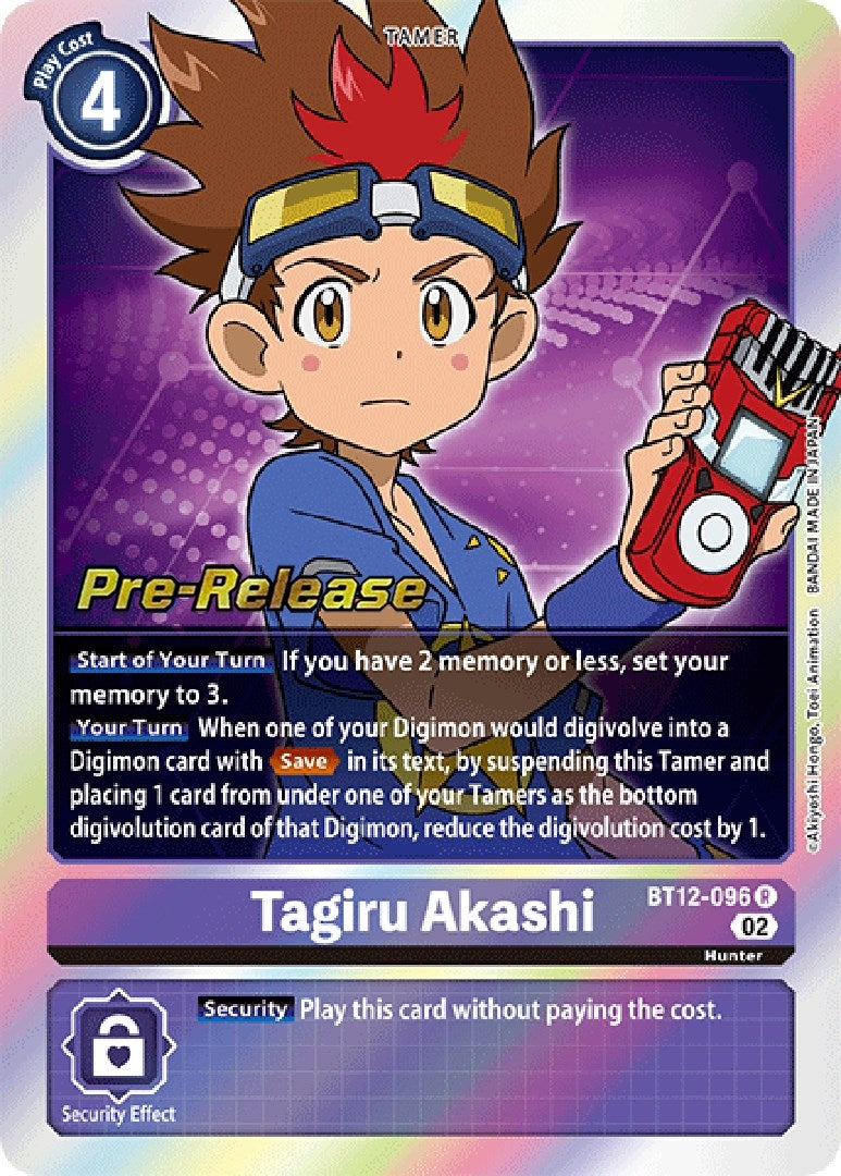 Image for Tagiru Akashi [Across Time Pre-Release Cards]