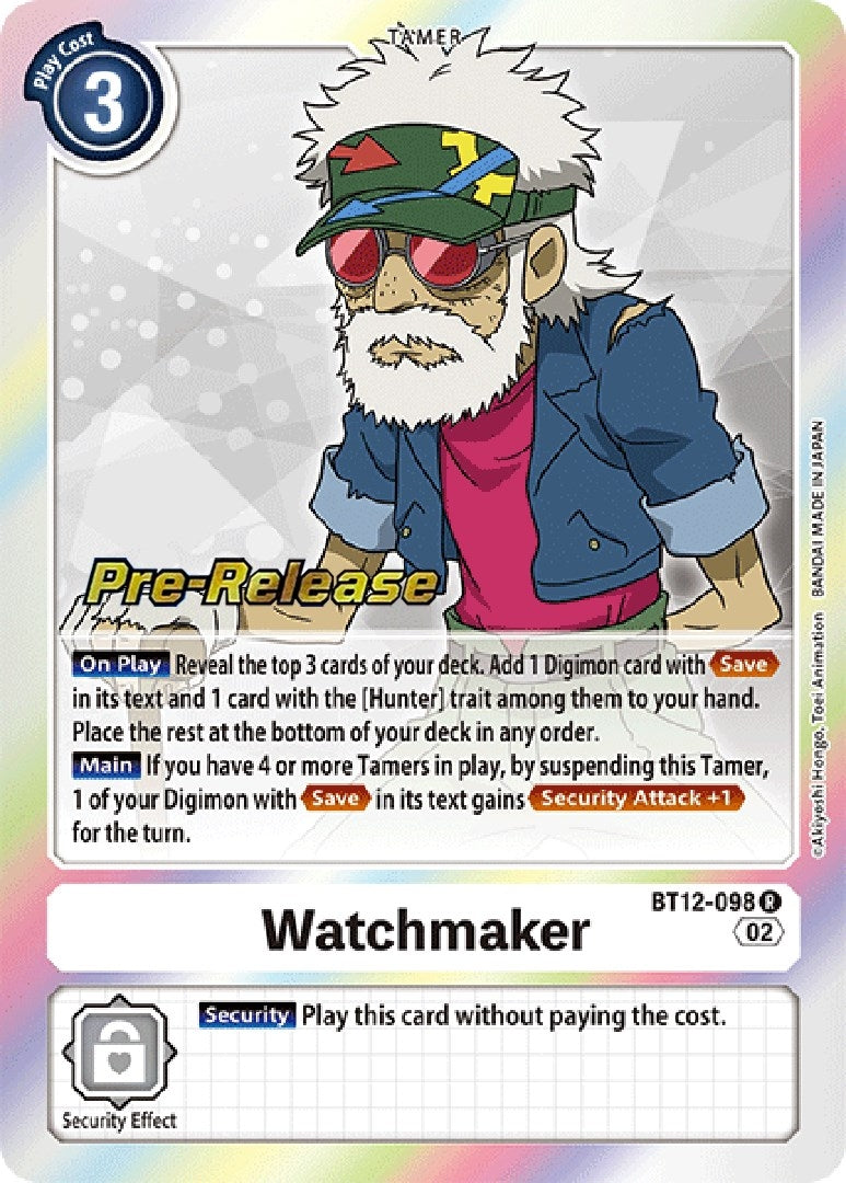 Image for Watchmaker [Across Time Pre-Release Cards]