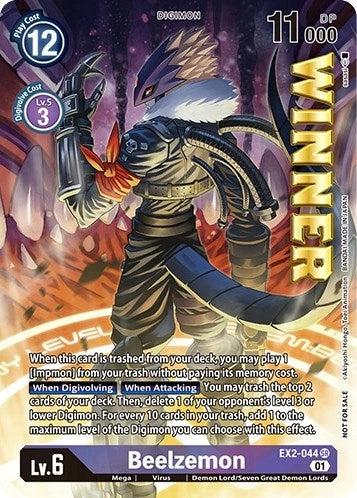 Image for Beelzemon (April 2023 Beelzemon Special) [Starter Deck 14: Beelzemon Advanced Deck Set Pre-Release Cards]