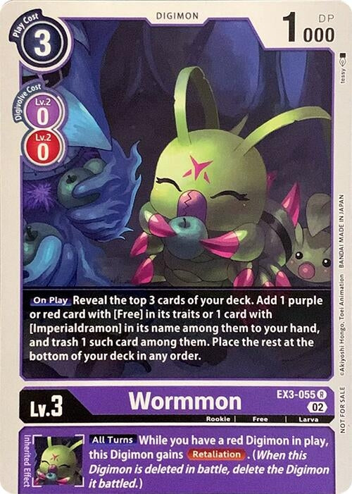 Image for Wormmon [Revision Pack Cards]