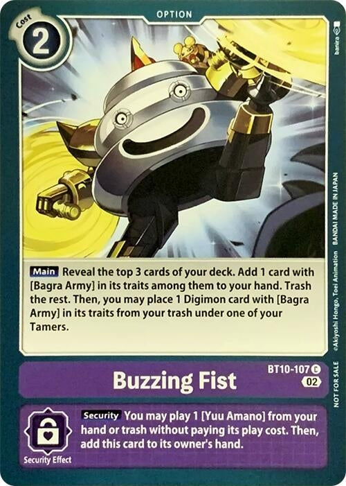 Image for Buzzing Fist [Revision Pack Cards]