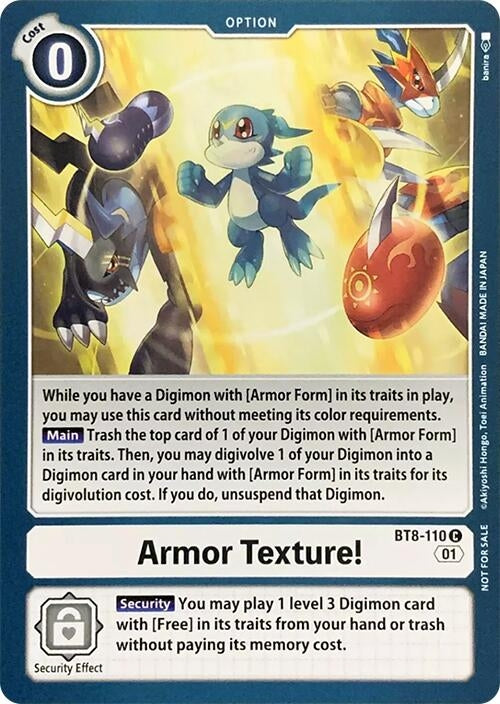 Image for Armor Texture! [Revision Pack Cards]