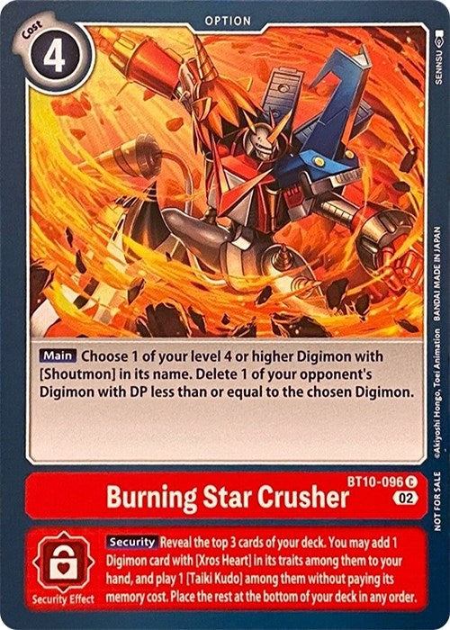 Image for Burning Star Crusher [Revision Pack Cards]