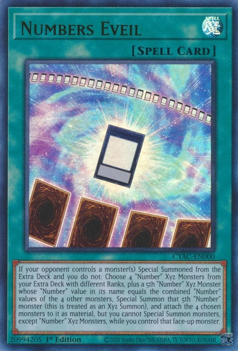 Numbers Eveil (CYAC-EN000) [CYAC]