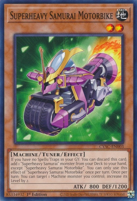 Superheavy Samurai Motorbike (CYAC-EN003) [CYAC]