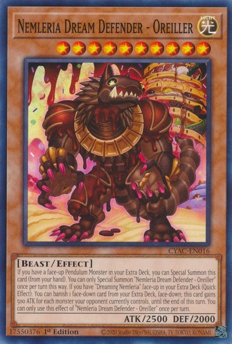 Nemleria Dream Defender Oreiller (CYAC-EN016) [CYAC]