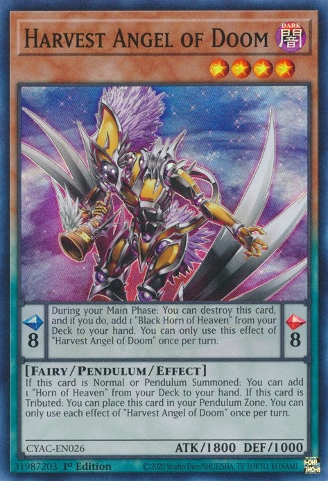 Harvest Angel of Doom (CYAC-EN026) [CYAC]