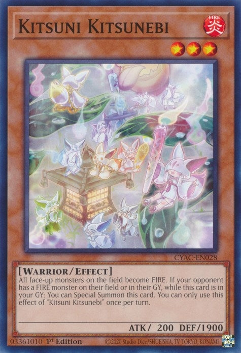 Kitsuni Kitsunebi (CYAC-EN028) [CYAC]
