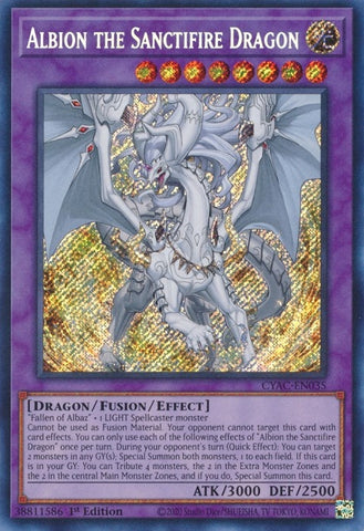 Albion the Sanctifire Dragon (CYAC-EN035) [CYAC]