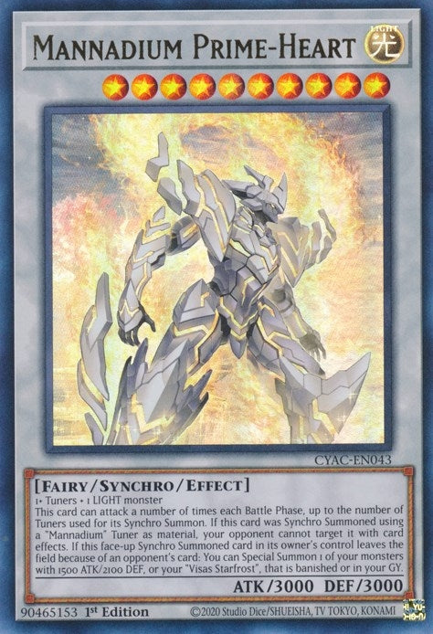Mannadium Prime Heart (CYAC-EN043) [CYAC]
