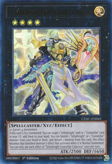 Tellarknight Constellar Caduceus (CYAC-EN045) [CYAC]