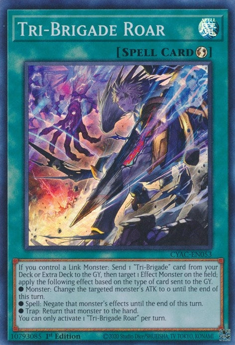 Tri Brigade Roar (CYAC-EN053) [CYAC]