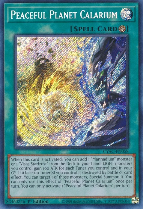 Peaceful Planet Calarium (CYAC-EN058) [CYAC]