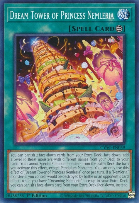 Dream Tower of Princess Nemleria (CYAC-EN059) [CYAC]