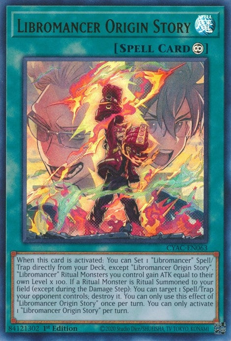 Libromancer Origin Story (CYAC-EN063) [CYAC]