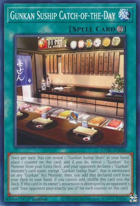 Gunkan Suship Catch of the Day (CYAC-EN066) [CYAC]