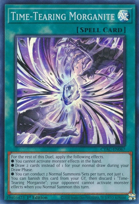 Time Tearing Morganite (CYAC-EN067) [CYAC]