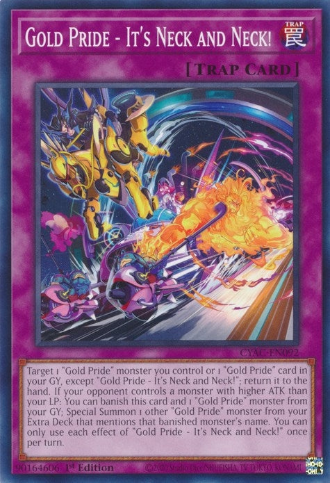 Gold Pride Its Neck and Neck (CYAC-EN092) [CYAC]